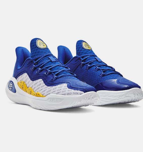 Beyaz Unisex Curry 11 'Dub Nation' Basketbol Ayakkabısı