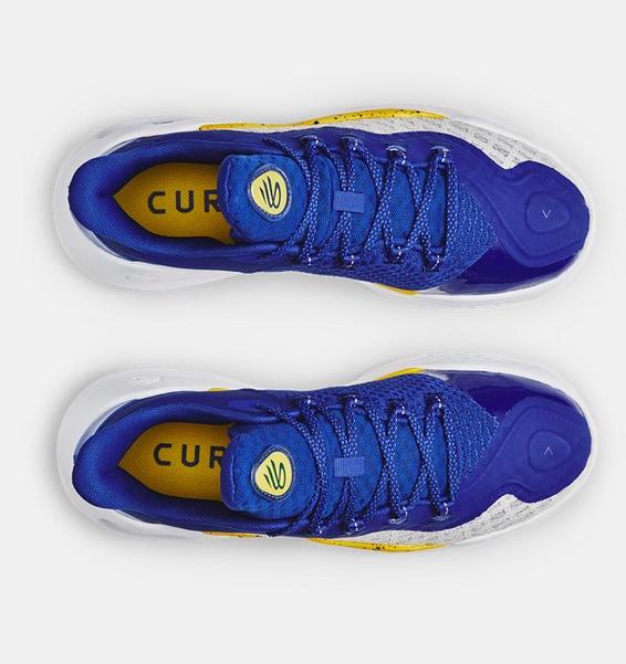 Beyaz Unisex Curry 11 'Dub Nation' Basketbol Ayakkabısı