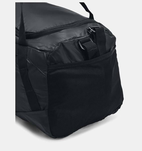 Siyah Unisex UA Hustle 5.0 Packable XS Silindir Çanta