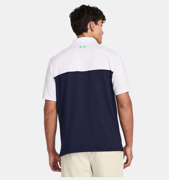 Lacivert Erkek UA T2G Color Block Polo