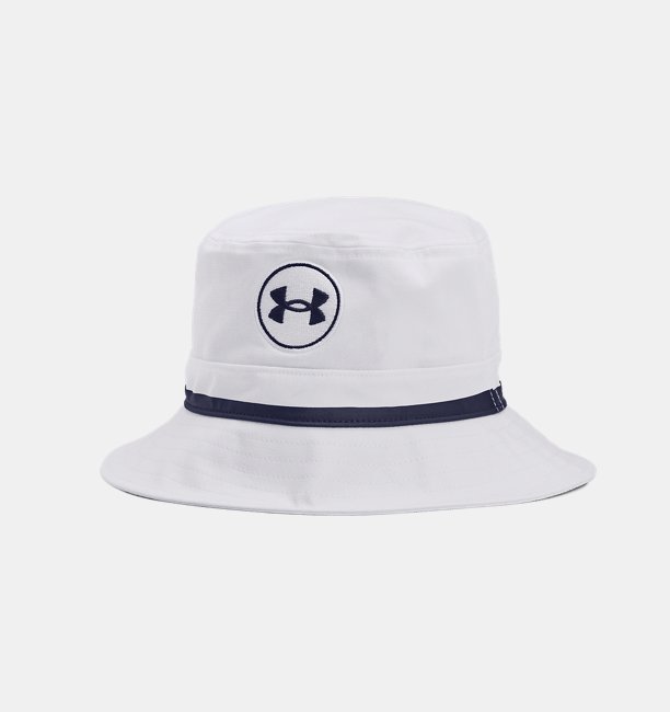 Unisex UA Driver Golf Bucket Şapka Beyaz