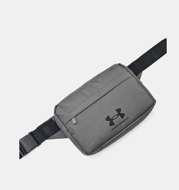 UA SportStyle Lite Crossbody Bel Çantası Gri