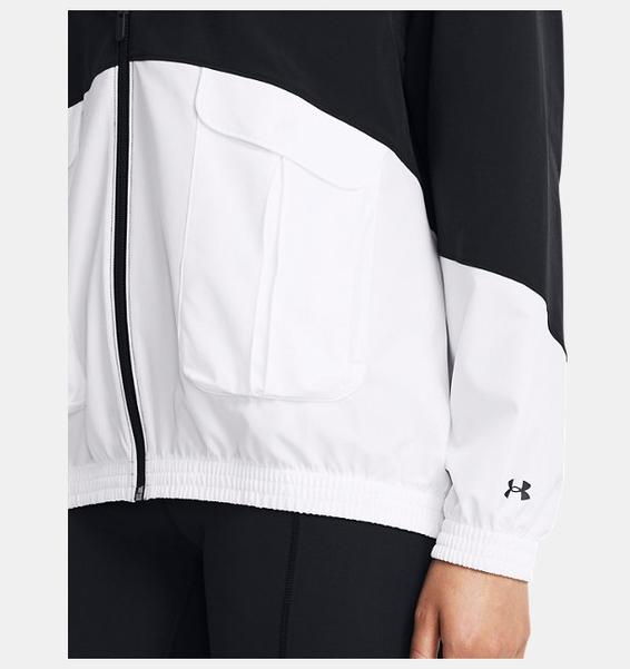 Siyah Kadın Armoursport Cargo Oversized Mont