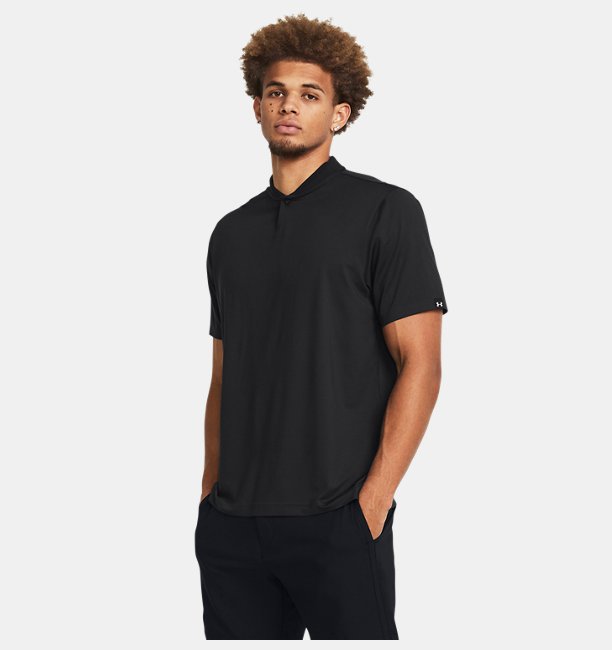 Erkek UA Playoff 3.0 Dash Polo Siyah