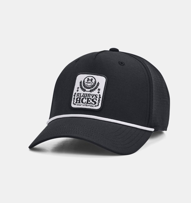 Erkek UA Driver Snapback Şapka Siyah