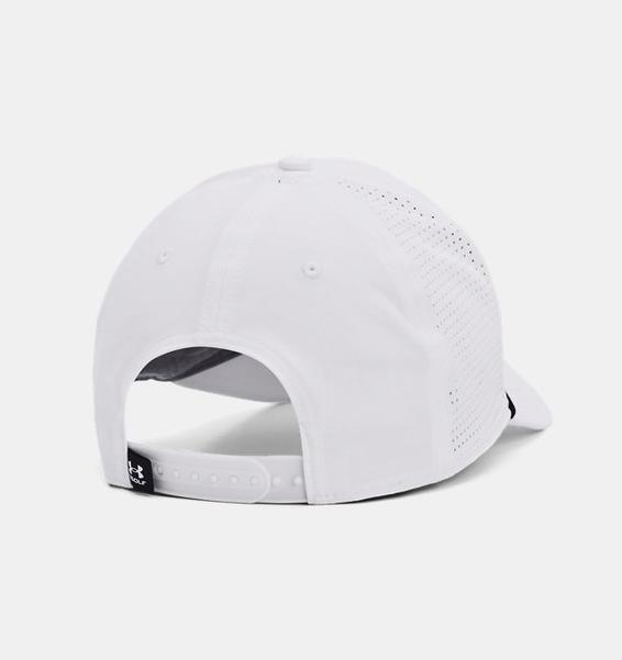 Beyaz Erkek UA Driver Snapback Şapka