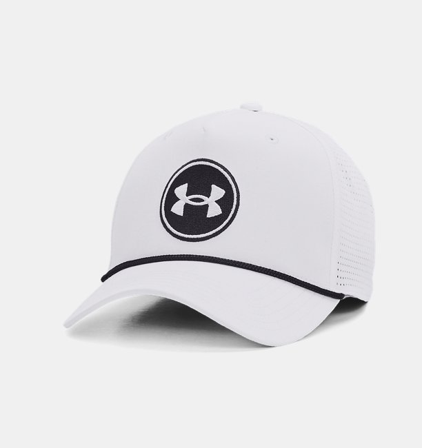 Erkek UA Driver Snapback Şapka Beyaz