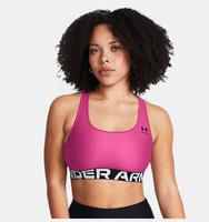 Kadın HeatGear® Armor Mid Branded Spor Sütyeni