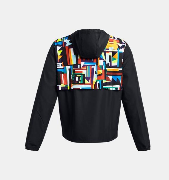 Siyah Erkek UA Legacy Black History Month Windbreaker Mont