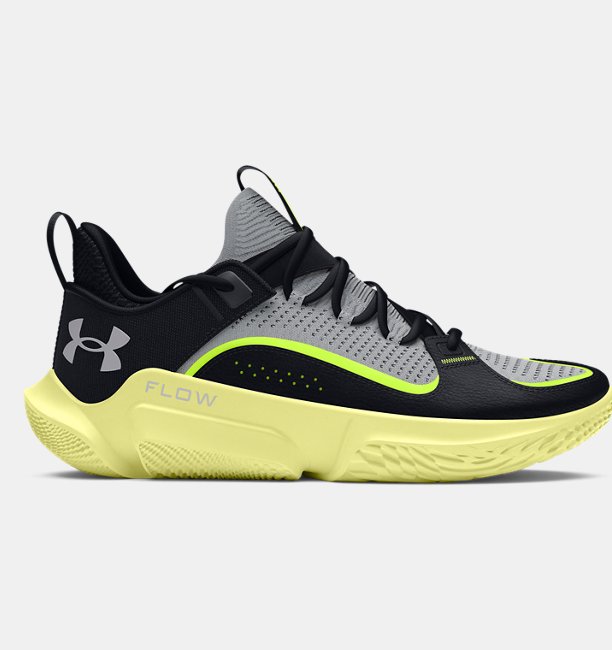 Unisex UA Flow FUTR X 3 Basketbol Ayakkabısı Siyah