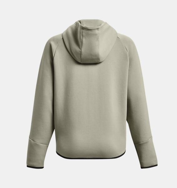 Yeşil Kadın UA Unstoppable Fleece Tam Fermuarlı Sweatshirt