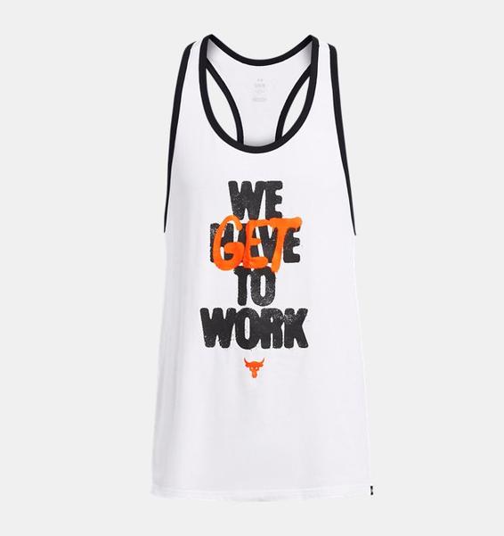 Beyaz Erkek Project Rock Get To Work Atlet