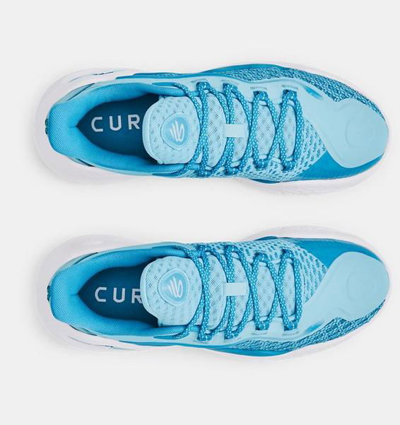 Gök Mavisi Erkek Curry 11 'Mouthguard' Basketbol Ayakkabısı