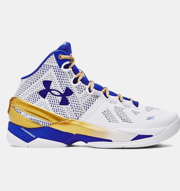 Erkek Curry 2 Basketbol Ayakkabısı Beyaz