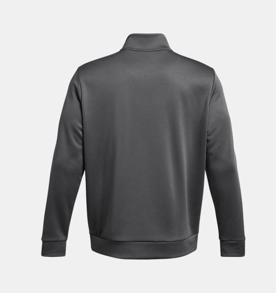 Gri Erkek UA Armour Fleece 1/4 Fermuarlı Sweatshirt