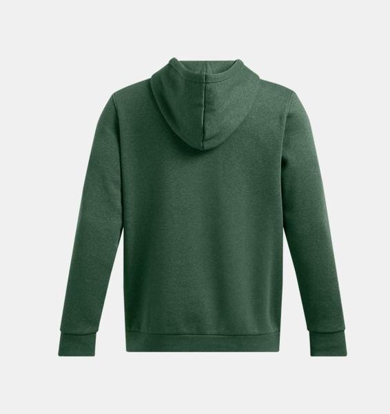 Yeşil Erkek UA Icon Fleece Kapüşonlu Üst