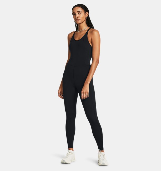 Kadın UA Meridian Bodysuit Siyah