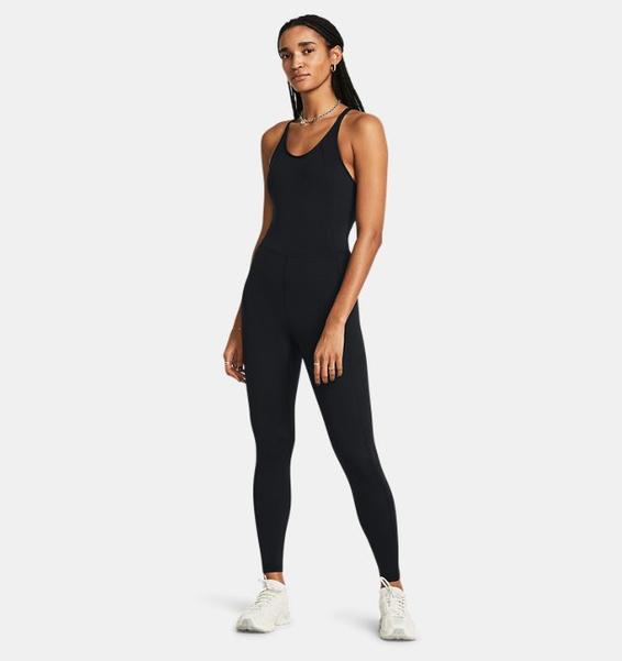 Siyah Kadın UA Meridian Bodysuit