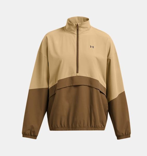 Kahverengi Kadın UA Armoursport Anorak Sweatshirt