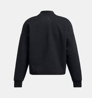 Kadın UA Unstoppable Fleece Grid Mock Uzun Kollu Sweatshirt