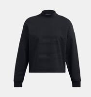 Kadın UA Unstoppable Fleece Grid Mock Uzun Kollu Sweatshirt