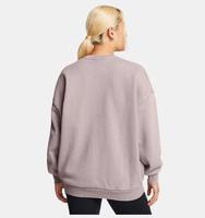 Kadın UA Icon Heavyweight Fleece Oversized Bisiklet Yaka Sweatshirt