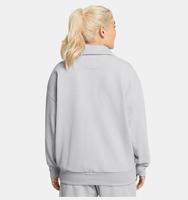 Kadın UA Icon Heavyweight Terry Oversized Yarım Fermuarlı Sweatshirt