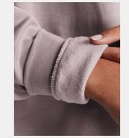 Kadın UA Icon Fleece Oversized Mock Bisiklet Yaka Sweatshirt