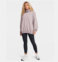 Kadın UA Icon Fleece Oversized Mock Bisiklet Yaka Sweatshirt