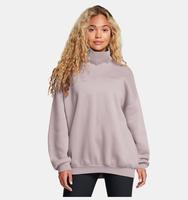 Kadın UA Icon Fleece Oversized Mock Bisiklet Yaka Sweatshirt