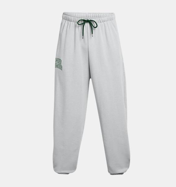 Gri Erkek UA Icon Heavyweight Terry Oversized Pantolon