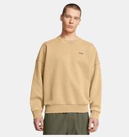 Erkek UA Icon Heavyweight Fleece Wash Oversized Bisiklet Yaka Sweatshirt