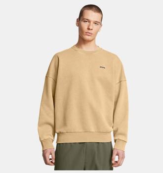 Erkek UA Icon Heavyweight Fleece Wash Oversized Bisiklet Yaka Sweatshirt