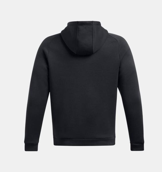 Siyah Erkek UA Armour Fleece Pro Tam Fermuarlı Sweatshirt