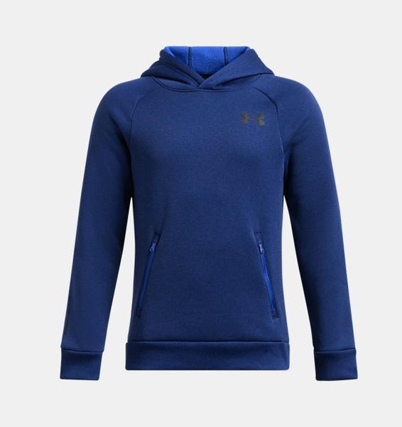 Mavi Çocuk UA Armour Fleece Pro Kapüşonlu Üst