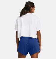 Kadın UA Boxy Crop Branded Kısa Kollu Tişört
