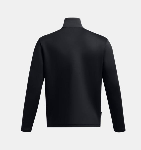 Gri Erkek UA Drive Pro Storm Hyb Yarım Fermuarlı Sweatshirt