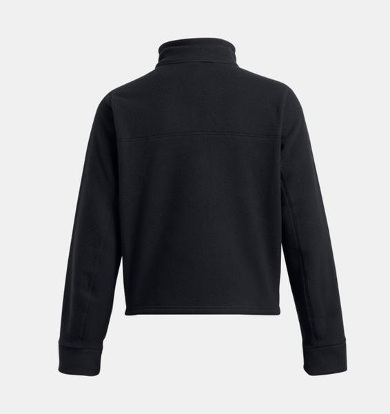 Siyah Kadın UA Expanse Fleece Tam Fermuarlı Sweatshirt