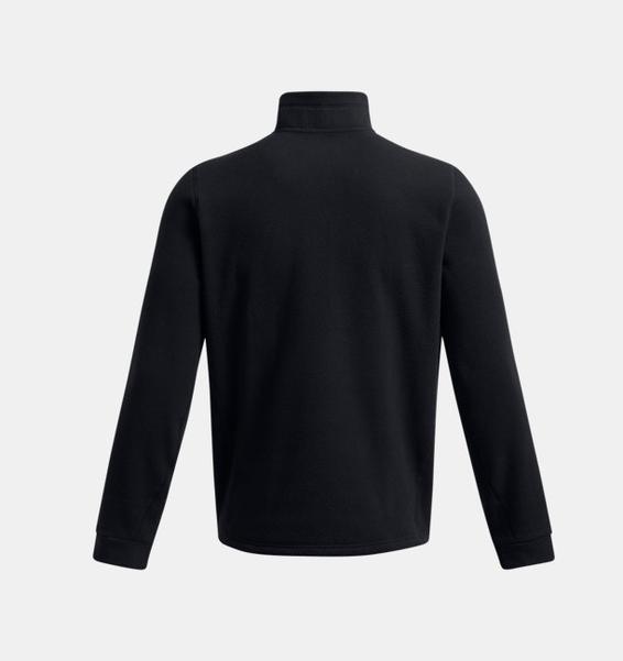 Siyah Erkek UA Expanse Fleece Yarım Fermuarlı Sweatshirt