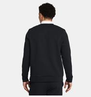 Erkek UA Unstoppable Fleece Grid Bisiklet Yaka Sweatshirt