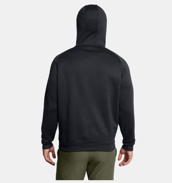 Siyah Erkek UA Armour Fleece Pro Kanga HD Sweatshirt