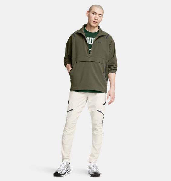 Haki Erkek UA Unstoppable Anorak LC Sweatshirt