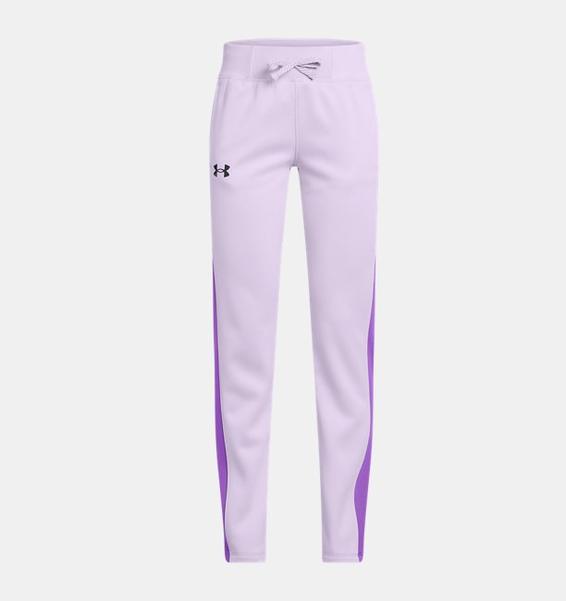 Mor Çocuk UA Armour Fleece Pantolon