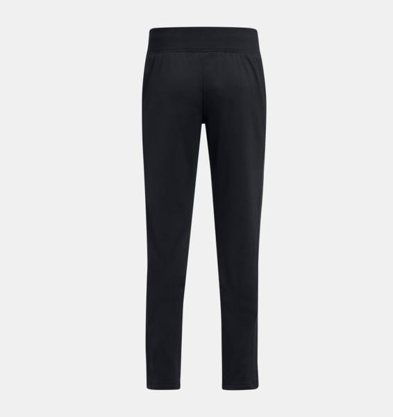 Siyah Çocuk UA Armour Fleece Pantolon