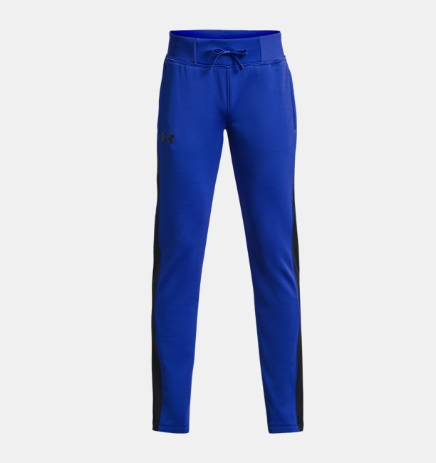 Çocuk UA Armour Fleece Pantolon Mavi