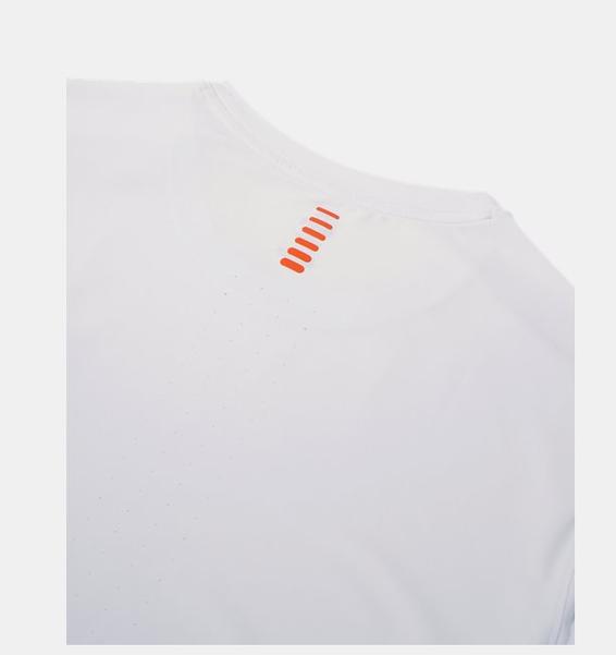 Beyaz Erkek UA Launch Elite Elite Graphic Kısa Kollu Tişört