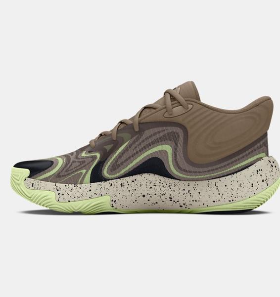 Vizon Erkek UA Spawn 6 Mid Camo Basketbol Ayakkabısı