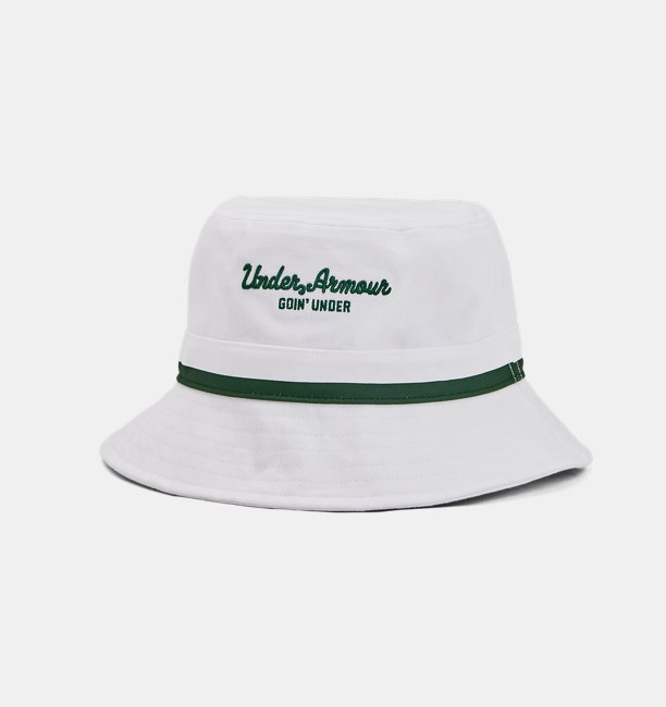 Unisex UA Driver Golf Bucket Şapka Beyaz