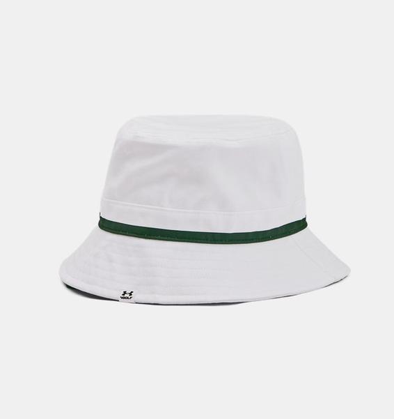 Beyaz Unisex UA Driver Golf Bucket Şapka