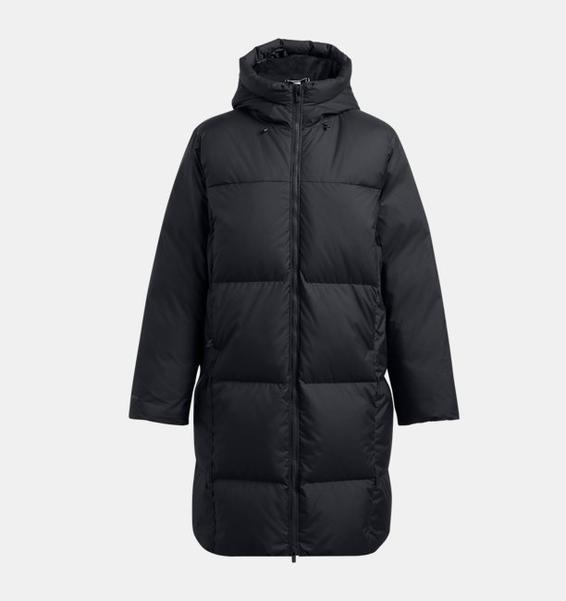 Siyah Kadın UA Limitless Down Puffer Parka Mont